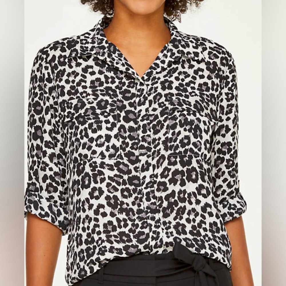Leopard Print Blouse